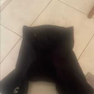 Black Bike Padded Shorts